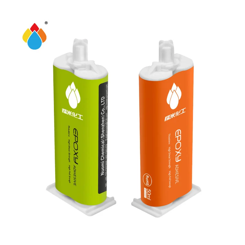 Epoxy adesif digunakake kanggo bahan kaku